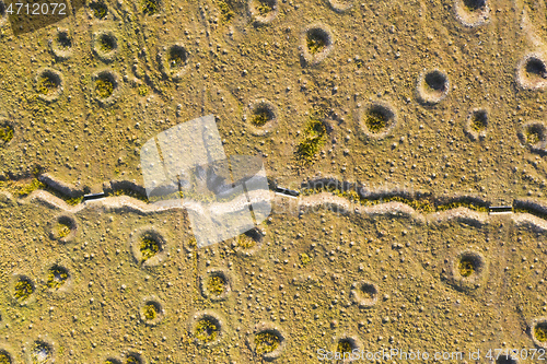 Image of Ground holes in a tank polygon