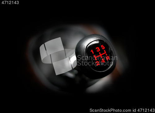 Image of Car gearstick