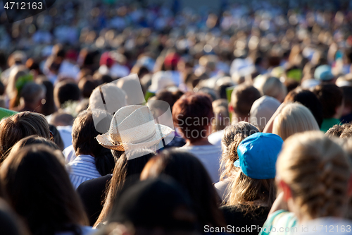 Image of Large crowd of people