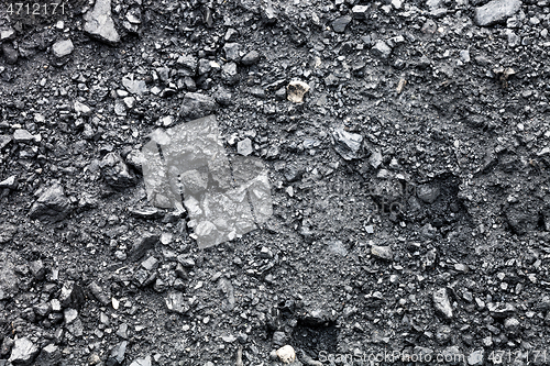 Image of Black coal background