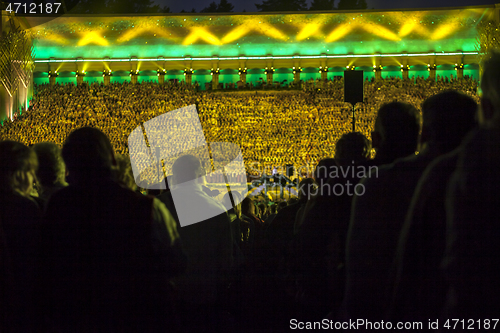 Image of The Latvian National Song and Dance Festival Grand Finale concer