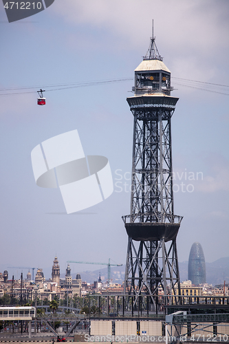 Image of Montjuic Cable Car tower