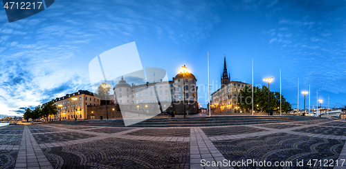 Image of Stockholm Old Town  Skyline in Gamla Stan