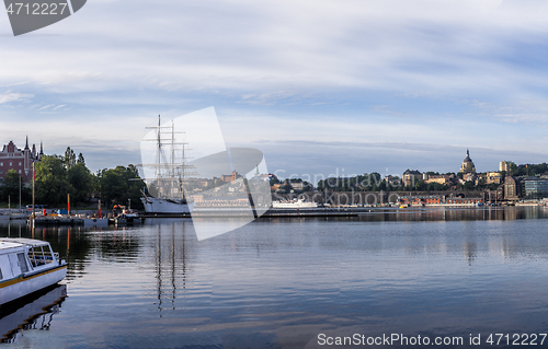 Image of Stockholm daylight skyline