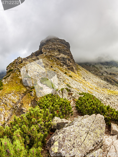 Image of View from Krab in Tatra Mountains, Poland, Europe.