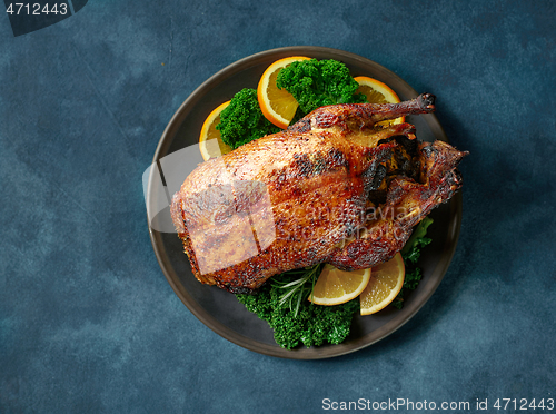 Image of freshly roasted duck roast