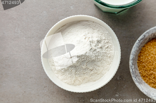 Image of bowl of flour