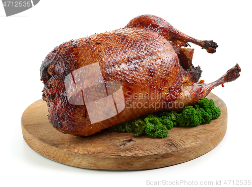 Image of freshly roasted duck roast