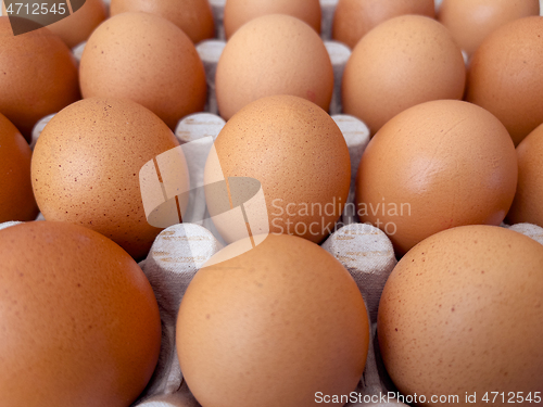 Image of Eggs in a box