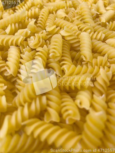 Image of Raw pasta background