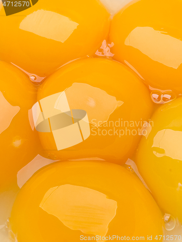 Image of Raw egg yolks