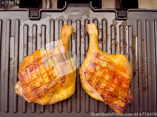 Image of Grilled duck thighs