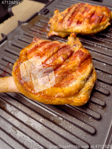 Image of Grilled duck thighs