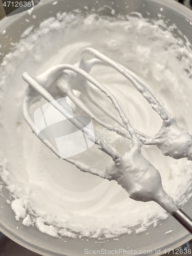 Image of Whipped cream and mixer