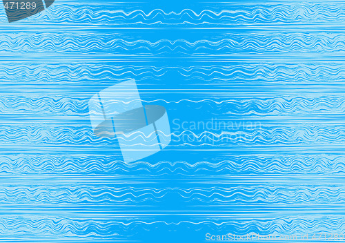 Image of colorful horizontal waves and lines 