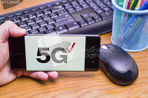 Image of 5G wideband by Verizon