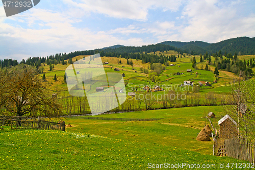 Image of Summer scene in rural area