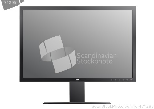 Image of widescreen display illustration