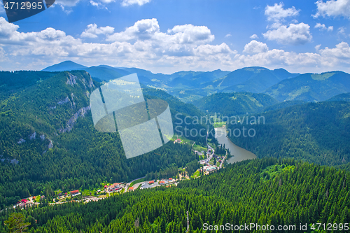 Image of Red Lake mountain resort in Romania