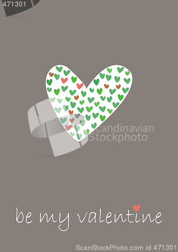 Image of valentines day illustration