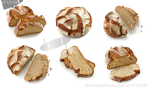 Image of slices of freshly baked bread