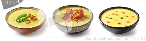 Image of vegetable cream soup