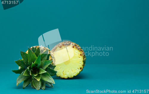 Image of fresh ripe pineapple