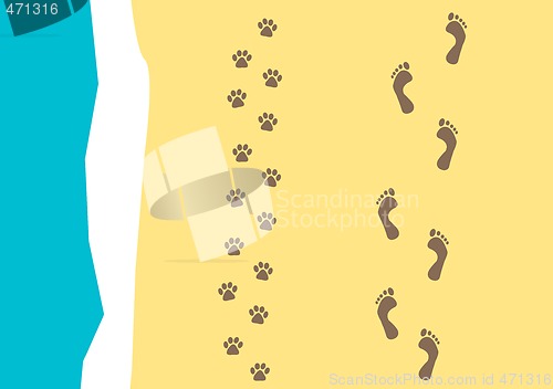 Image of walking the dog pattern