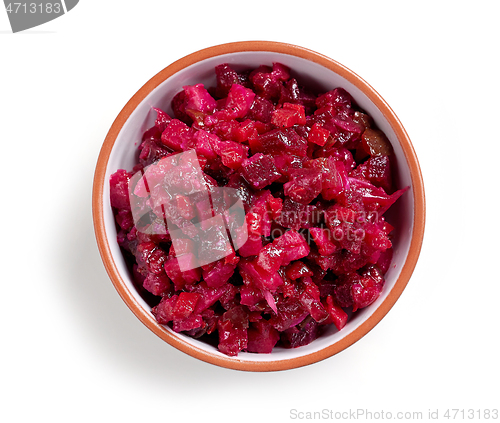 Image of bowl of beet root salad