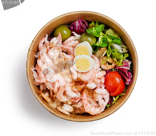 Image of bowl of fresh healthy salad