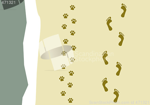 Image of walking the dog pattern