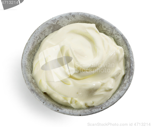 Image of bowl of whipped cream cheese