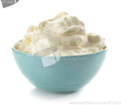 Image of bowl of whipped mascarpone cheese cream