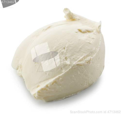 Image of piece of cream cheese