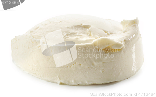 Image of piece of cream cheese