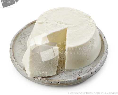Image of fresh ricotta cheese