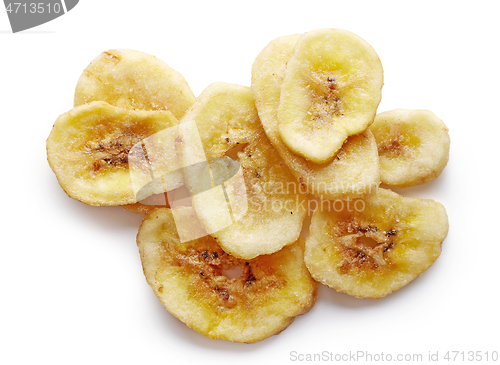 Image of organic dried banana slices