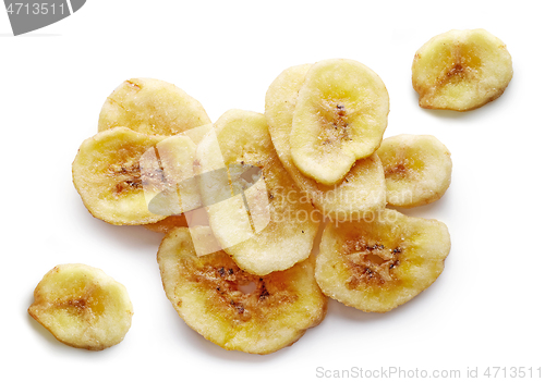 Image of organic dried banana slices