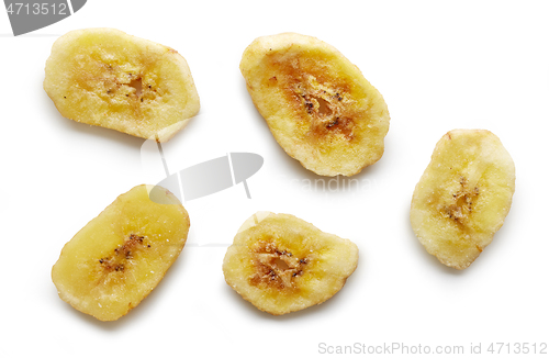 Image of dried banana slices