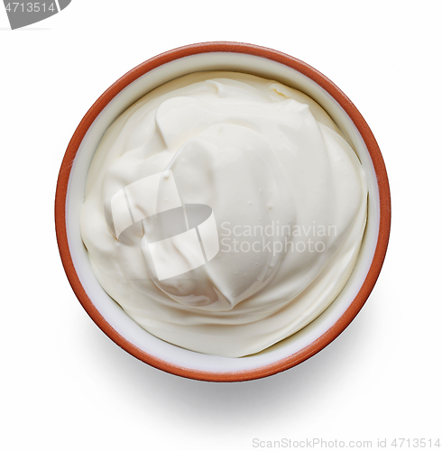 Image of bowl of sour cream