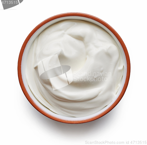 Image of bowl of sour cream