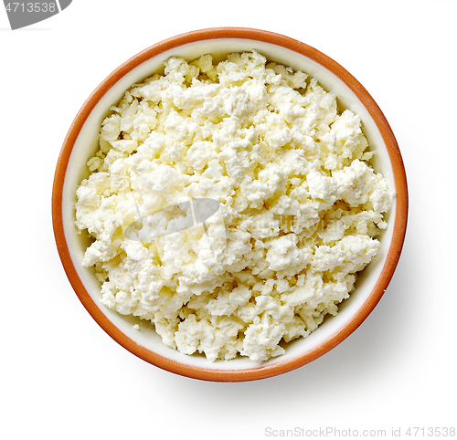 Image of bowl of fresh cottage cheese