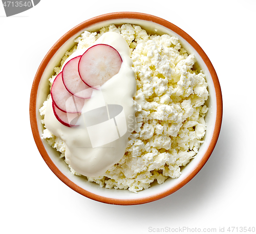 Image of bowl of cottage cheese