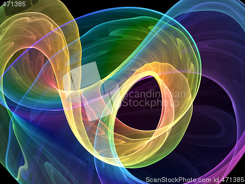 Image of multicolored abstract background 