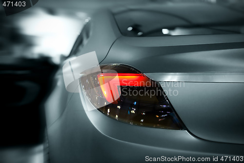 Image of car lights