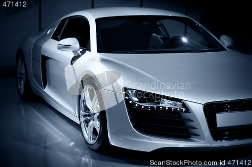 Image of luxury sport car