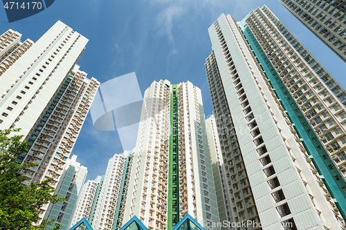 Image of Residential Building to the sky