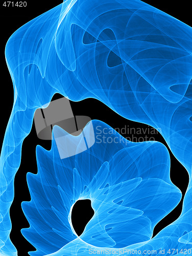 Image of blue abstraction