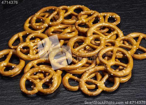 Image of small lye pretzels