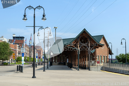 Image of Riverfront bus and train station, Nashville, Tennessee.